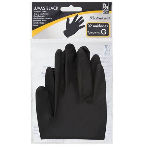 LUVA MARCO BONI BLACK G C/2